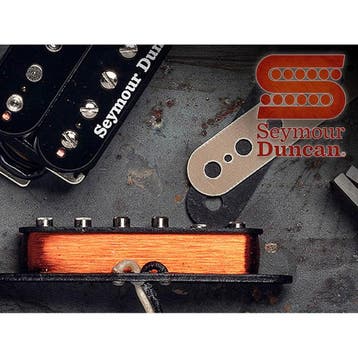 Seymour Duncan Hot Rails SHR-1B Humbucker Pickup - Brug, Wit, Ophalen of Verzenden, Nieuw
