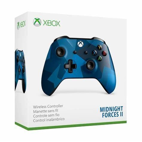 Microsoft Xbox One Controller - Midnight Forces (In doos), Spelcomputers en Games, Spelcomputers | Xbox | Accessoires, Zo goed als nieuw