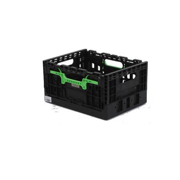Wicked Smart Crate met Groene Handgrepen, Fietsen en Brommers, Fietsaccessoires | Fietsmanden, Verzenden, Nieuw