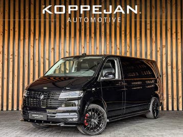 Volkswagen Transporter L2H1 | Financial Lease voor 707 p/mn, Automaat, Gebruikt, Overige carrosserieën, Zwart