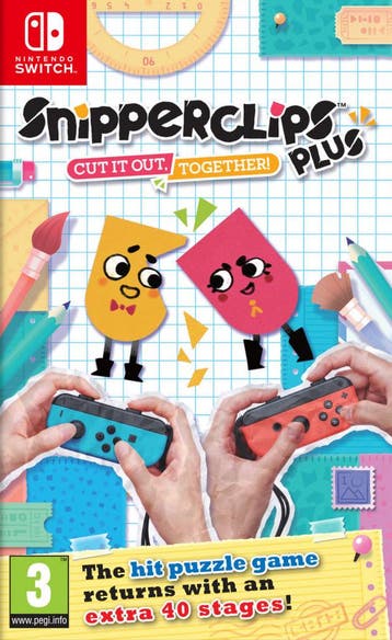 Switch Snipperclips Plus, Verzenden, Zo goed als nieuw