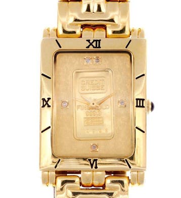 Credit Suisse - Ingot Watch 1g Fine Gold - Zonder, Nieuw