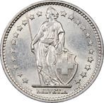 Zilveren 2 Zwitserse Francs (1874-1967), Verzenden, Losse munt, Zilver