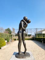 sculptuur, Abstract koppel - 48 cm - Brons, Antiek en Kunst, Curiosa en Brocante