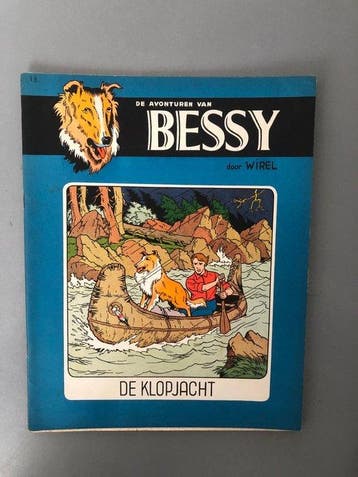 Bessy 13 - De klopjacht - 1 Album - Eerste druk - 1956, Boeken, Stripboeken, Nieuw