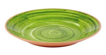 Groene Schaal van Melamine | Ø 32 cm, Verzenden