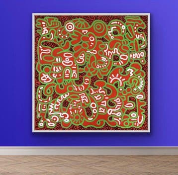 Frantisek Florian - SADOMA-KA XL, Antiek en Kunst, Kunst | Schilderijen | Modern