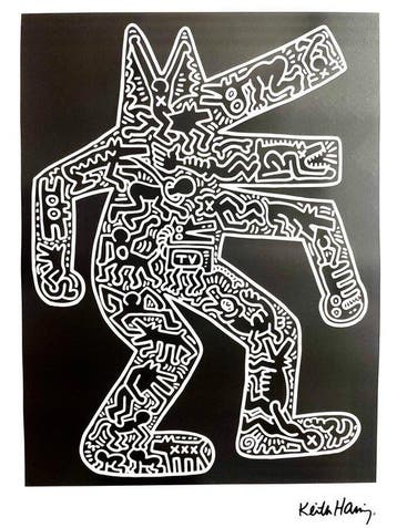 Keith Haring (after) - Dog - Jaren 2010
