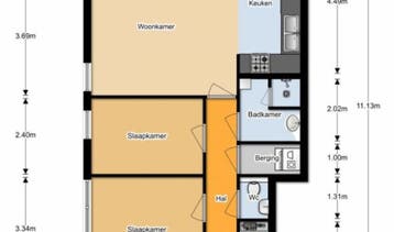 Te Huur 3 Kamer Appartement Paulus Borstraat In Amersfoort, Direct bij eigenaar, Amersfoort, Utrecht, Appartement
