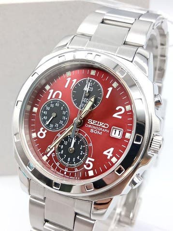 Seiko - Chronograph - Zonder minimumprijs - SND495PC - Heren