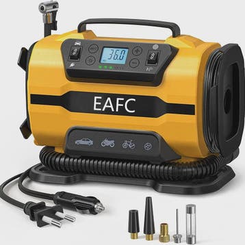 Draagbare Luchtcompressor AC/DC - Voor Auto, Boot, Fiets & M, Verzenden, Nieuw