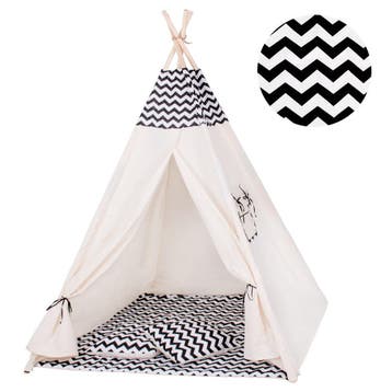Tipi Tent | Wigwam Speeltent | 120x100x180 cm | Met Mat en, Ophalen of Verzenden