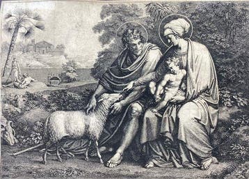 Martin von Wagner (1777-1858) - Il riposo nella Fuga in