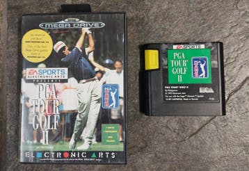 PGA Tour golf II zonder boekje (Sega Mega Drive tweedehands, Ophalen of Verzenden, Zo goed als nieuw