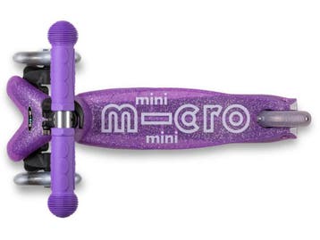 Mini Micro - step - 3-wiel LED moon wielen - paars, Verzenden, Nieuw