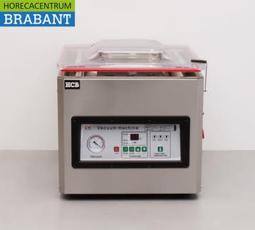 HCB RVS Vacuummachine Vacumeermachine Dubbele seal 400 mm, Zakelijke goederen, Horeca | Keukenapparatuur, Ophalen of Verzenden