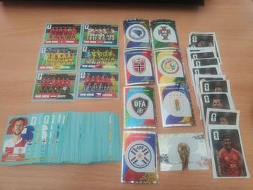 2026 Panini World Cup Stickers Foil, LOT 120 Sticker + coca, Verzamelen, Nieuw