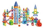 Eco Toys Dinosaurus 186 Stuks Magnetische Tegels Bouwstenen, Verzenden, Nieuw