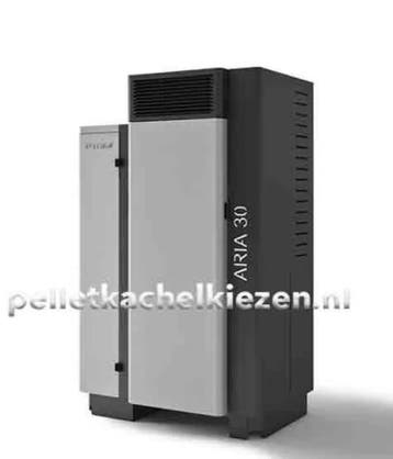 Verwarm grote ruimtes met pellet luchtverwarming heater, Nieuw, Ophalen of Verzenden, Pelletkachel, Vrijstaand