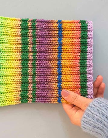 Breipatroon Unisex Col voor beginners in Lang Yarns Merino, Hobby en Vrije tijd, Breien en Haken, Ophalen of Verzenden, Nieuw