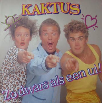 LP gebruikt - Kaktus - Zo Dwars Als Een Ui!, Cd's en Dvd's, Verzenden, Zo goed als nieuw