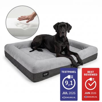 Buddy Bed XL orthopedische hondenmand (157 × 109 cm), Dieren en Toebehoren, Ophalen of Verzenden, Zo goed als nieuw