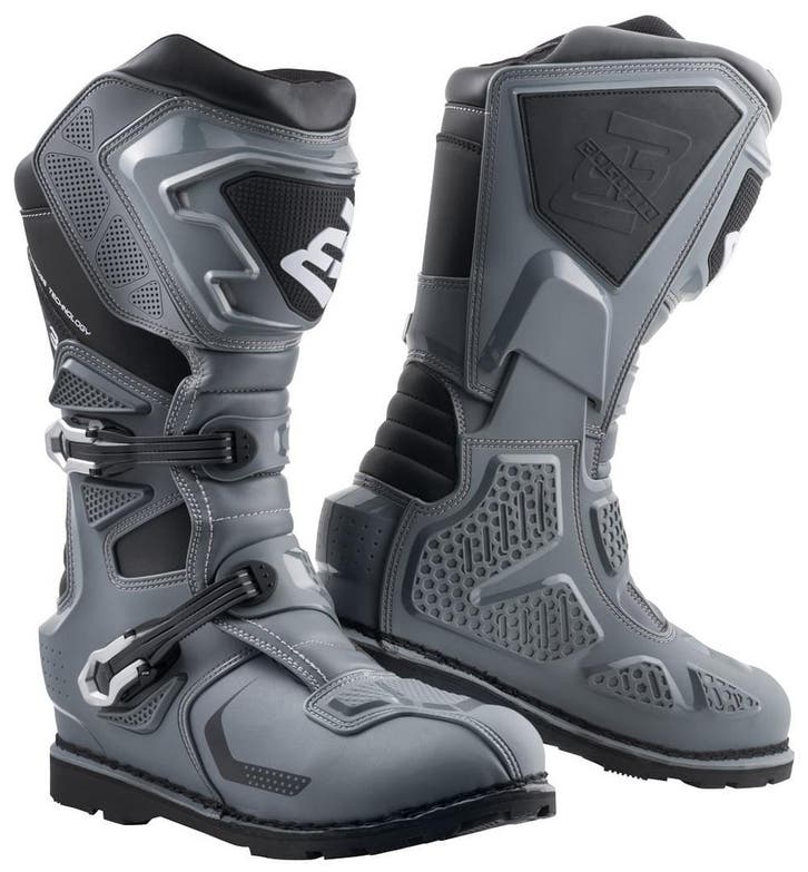 Bogotto RMX3 Waterdichte Zwart Grijs Enduro / Crosslaarzen, Motoren, Kleding | Motorkleding, Heren, Nieuw met kaartje, Laarzen
