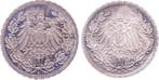 Duitsland 50 Pfennig Gestaltungsprobe 2 x Adlerseite zilv..., Verzenden