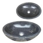 Wasbak | Wastafel | Marmer | 40x30x12 | Natuursteen | Zwart, Verzenden, Nieuw