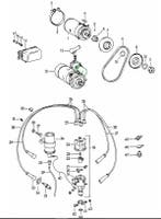 Startmotorbehuizing. Porsche 356, Auto-onderdelen, Verzenden, Nieuw