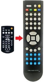 Alternatieve Onkyo RC-854C afstandsbediening, Verzenden, Nieuw