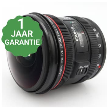 Canon EF 8-15mm f/4 L USM Fisheye, Verzenden, Gebruikt