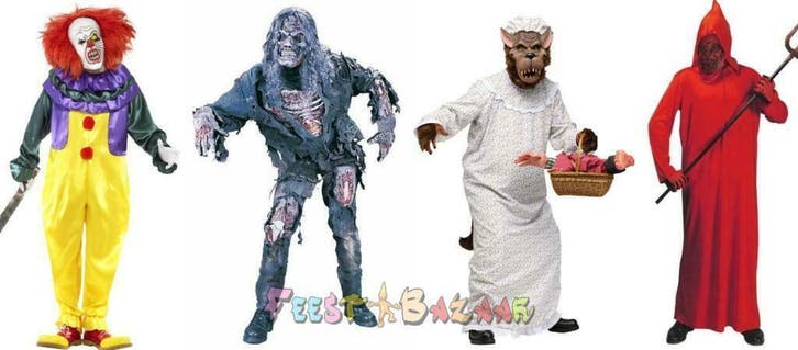 Halloweenkleding Griezelkleding Horrorkleding Halloween pak, Kleding | Heren, Carnavalskleding en Feestkleding, Kleding, Nieuw