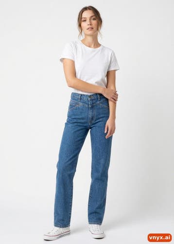 Levis Jeans Dames maat WW24 / L34 Blauw Vintage, Ophalen of Verzenden, Nieuw