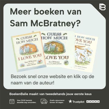 Raad eens hoeveel ik van je hou altijd en overal, Boeken, Verzenden, Zo goed als nieuw, Sam McBratney