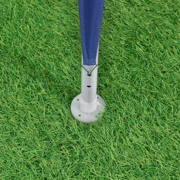 Paviljoen partytent waterdicht 3x3x2,55 m donkerblauw, Verzenden, Nieuw