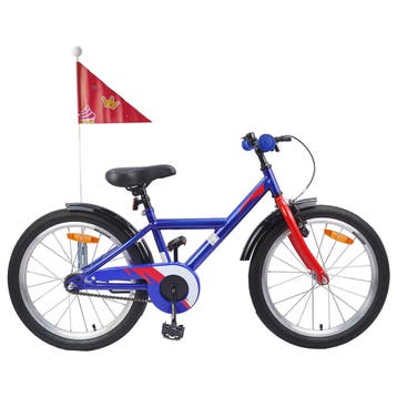 vidaXL Kinderfiets 18 Inch voor 5-7 jaar Donkerblauw, Verzenden, Nieuw