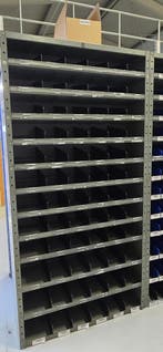 Magazijnkasten 12 niveaus - Incl 72 vakverdelers, Ophalen