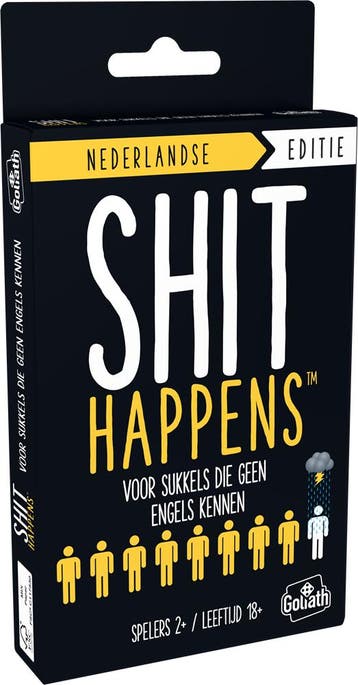 Shit Happens Pocket Editie 18+ | Goliath - Kaartspellen, Verzenden, Nieuw