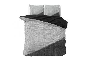 Dreamhouse Pure Twin Face Zipper Dekbedovertek Zwart, Nieuw