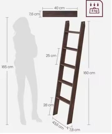 5-Niveaus Handdoekladder – Stijlvol en Functioneel, Kleding | Dames, Kledingrekken, Verzenden, Nieuw
