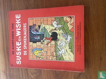 Suske en Wiske - De spokenjagers - 1956, Boeken, Stripboeken, Eén stripboek, Verzenden, Gelezen, Vandersteen, Willy.