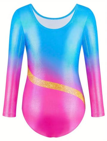 Turnpakje Sparkle Unicorn - roze - maat 98/104 t/m 134/140, Ophalen of Verzenden, Nieuw, Roze, Turnpak(je)