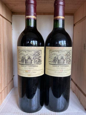 1988 Château Cantemerle - Haut-Médoc 5ème Grand Cru Classé -, Nieuw