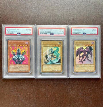 Konami - 3 Graded card - Yu-Gi-Oh! - Jinzo Celtic Guardian, Hobby en Vrije tijd, Nieuw