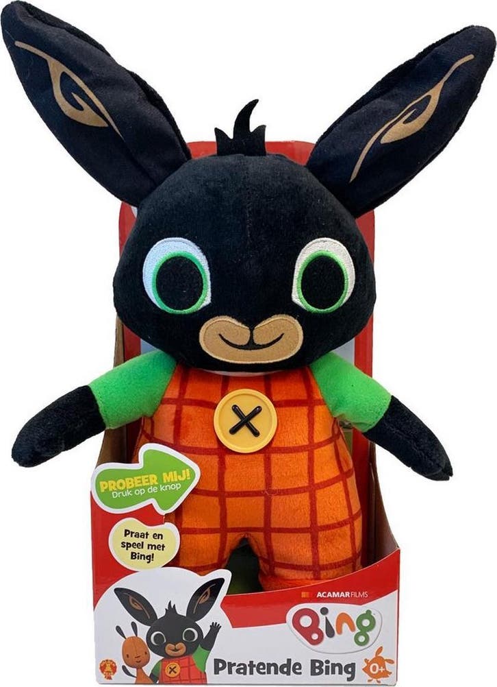 BING - Pratende Bing Knuffel - incl. batterijen, Kinderen en Baby's, Speelgoed | Overig, Verzenden