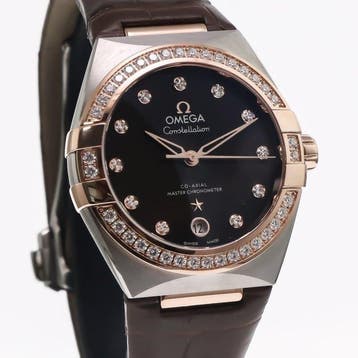 OMEGA - 36 mm, stainless steel and 18K Sedna Gold on a, Nieuw