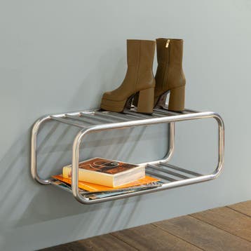 Spinder Design Retro schoenenrek - groovy chrome, Verzenden, Nieuw