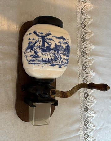 Koffiemolen - Staal - Koffiemolen vintage