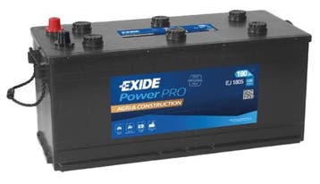 Exide PowerPRO 12V accu | EJ1805 | 12V 180Ah, Auto-onderdelen, Accu's en Toebehoren, Ophalen of Verzenden, Nieuw
